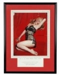 1953 Marilyn Monroe "Playboy Magazine" Calendar Proof